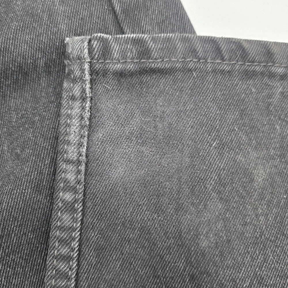 Levi Strauss Co 505 Mens Jeans Black W36 L34 Straight Fit Denim Pants